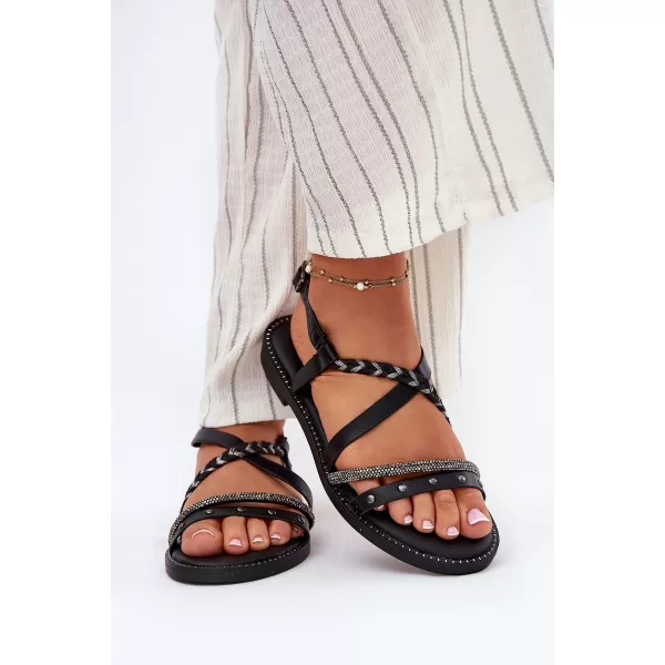  Dámské sandály VINCEZA 17379 BLACK 