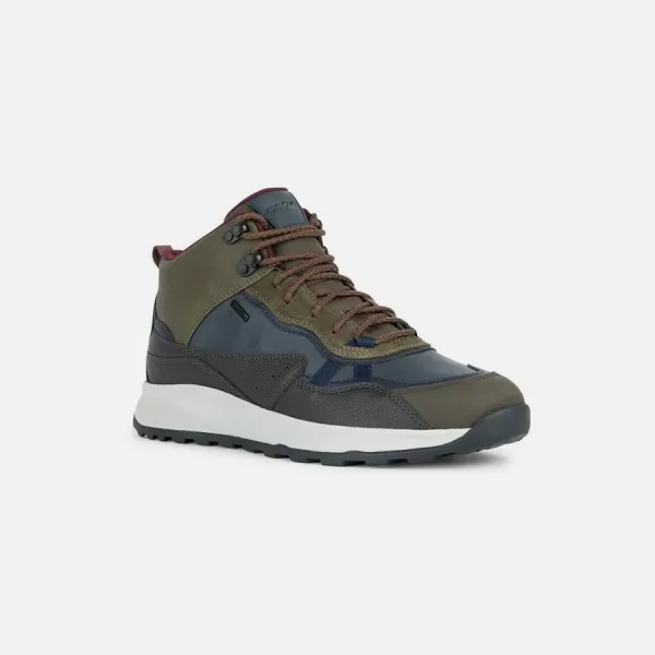  Pánské tenisky GEOX TERRESTRE B ABX G011672 HNĚDÁ 