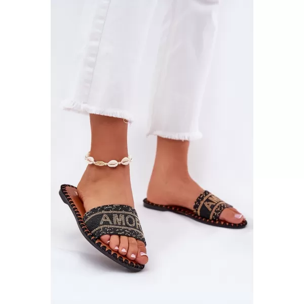  Dámské pantofle BOTO DORFEDI 36057 BLACK 