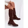Dámské kozačky S.BARSKI HY61-8023 BROWN