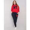 Dámský set RELEVANCE RV-KMPL-6918.04 NAVY BLUE-RED