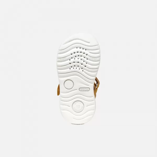 Chlapecké sandály GEOX SANDAL MACCHIA B254VA000CLC2003 ŽLUTÁ 