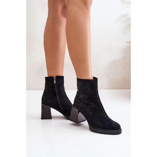  Dámské boty D&A MR880-130 BLACK 