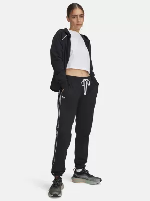 Dámská souprava UNDER ARMOUR UA RIVAL TRICOT TRACKSUIT HD 6001966-001 ČERNÁ