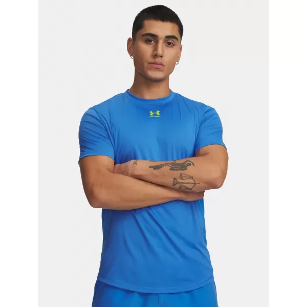  Pánské triko UNDER ARMOUR UA M CHALLENGER PRO SS 6009620-402 MODRÁ 