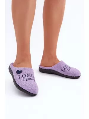 Dámské pantofle INBLU ET000027 PURPLE