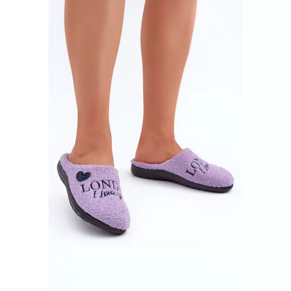  Dámské pantofle INBLU ET000027 PURPLE 