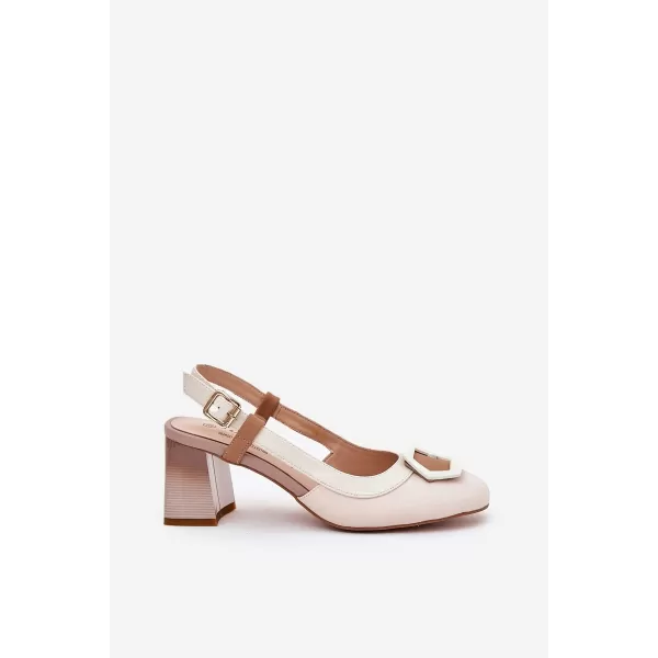  Dámské sandály D&A CR51-569 BEIGE 