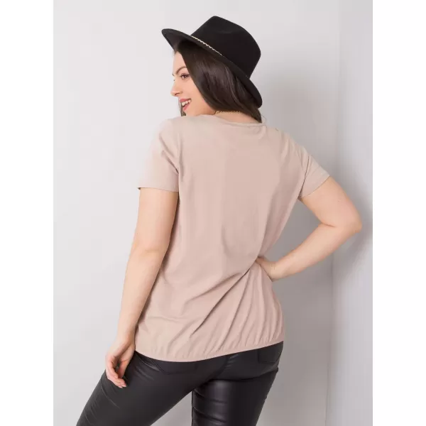  Dámské triko BASIC FEEL GOOD RV-TS-6320.85P BEIGE 