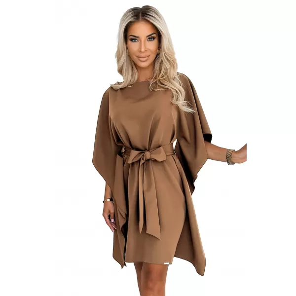  Dámské šaty NUMOCO SOFIA 287-39 CAPPUCCINO 