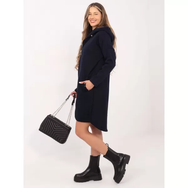  Dámská mikina RUE PARIS RV-BL-4858-1.99P NAVY 