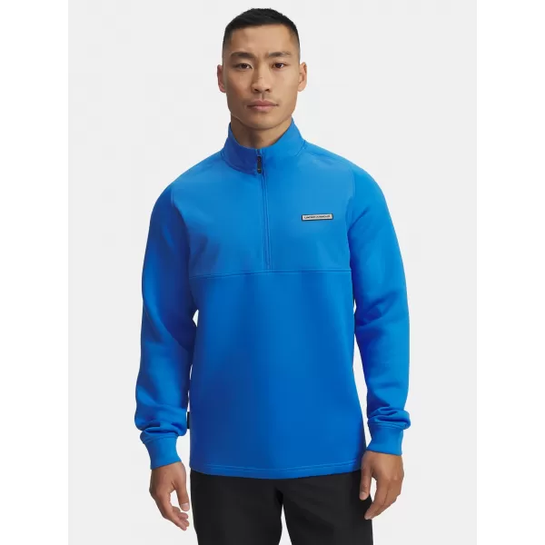  Pánská mikina UNDER ARMOUR UA DRIVE PRO HYBRID HZ 6005666-402 MODRÁ 