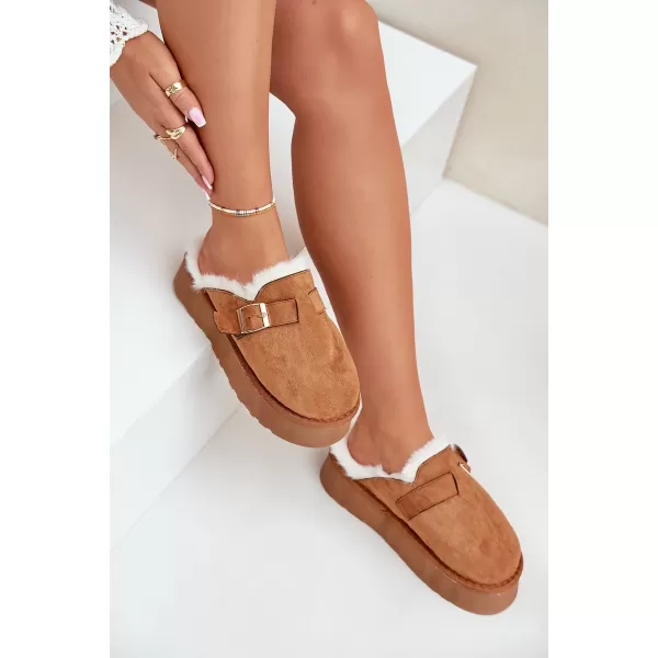  Dámské pantofle BOTO LINNEOLA 34478 CAMEL 