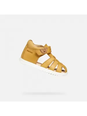 Chlapecké sandály GEOX SANDAL MACCHIA B254VA000CLC2003 ŽLUTÁ