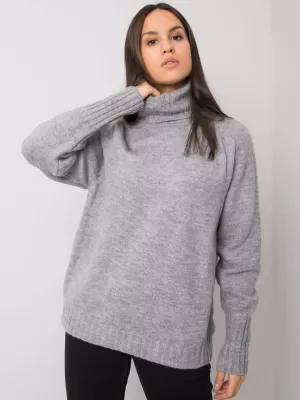 Dámský svetr RUE PARIS LC-SW-0173.93P GRAY