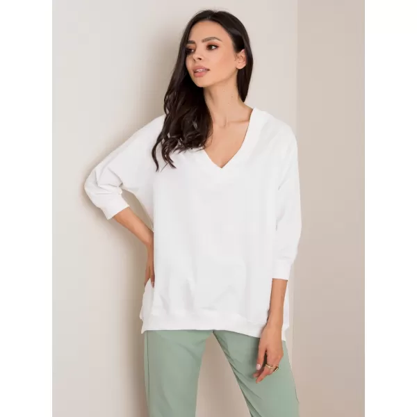  Dámská mikina RUE PARIS RV-BL-5676.09 WHITE 