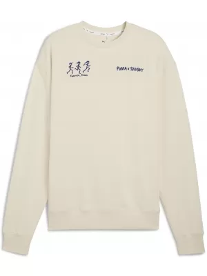 Pánská mikina PUMA UNISEX X SAYSKY LS KNIT 527557-87 ALPINE SNOW