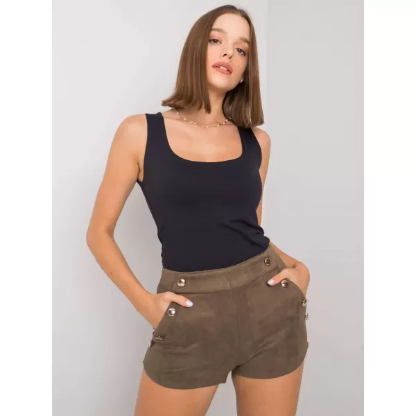  Dámské kraťasy RUE PARIS CHA-SN-1257.89P KHAKI 