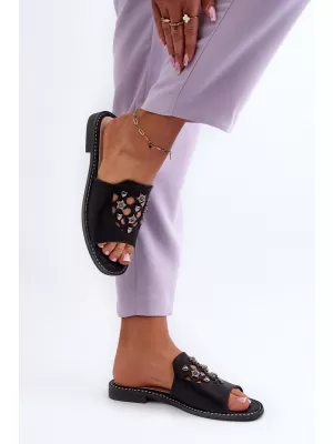Dámské sandály S.BARSKI KV27-063 BLACK