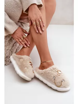 Dámské pantofle BOTO IVELFEDI 35010 BEIGE