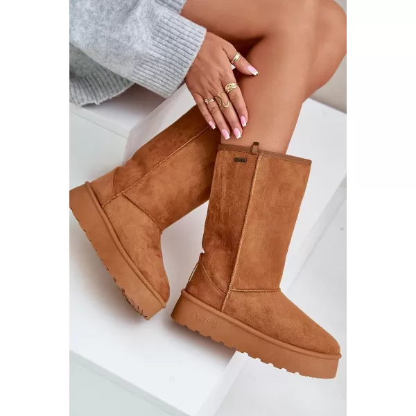  Dámské boty BIG STAR OO274893 BROWN/BEIGE 