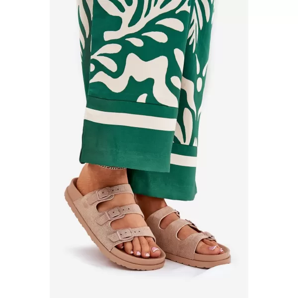  Dámské pantofle BOTO ULIRI 36079 KHAKI 