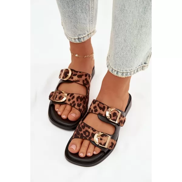  Dámské pantofle BOTO DANELLE 41335 TIGER/BLACK 