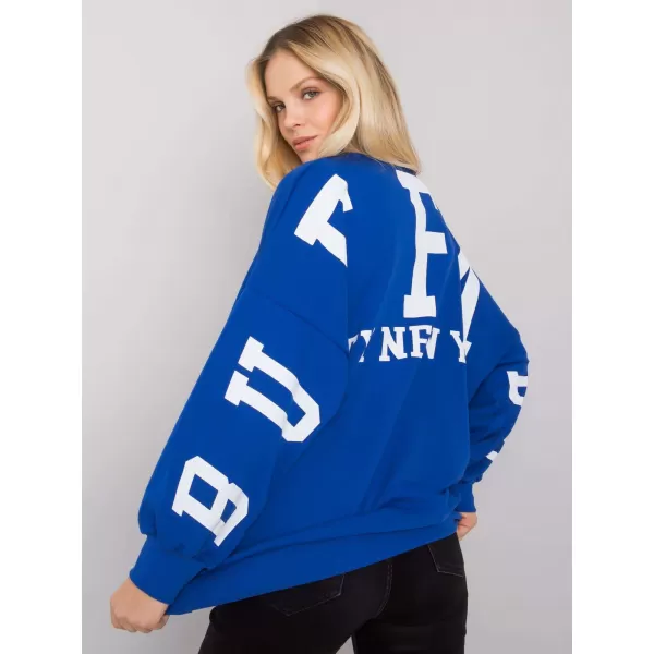  Dámská mikina EX MODA EM-BL-710.14 COBALT 