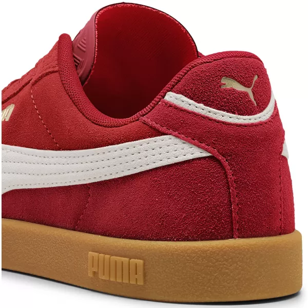  Pánské boty PUMA CLUB II ERA SUEDE 400717-08 FORATRED/P.WHITE/PUMA GOLD 