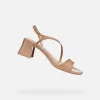 Dámské sandály GEOX NEW ERAKLIA 50 T01 G012946 SVĚTLE HNĚDÁ