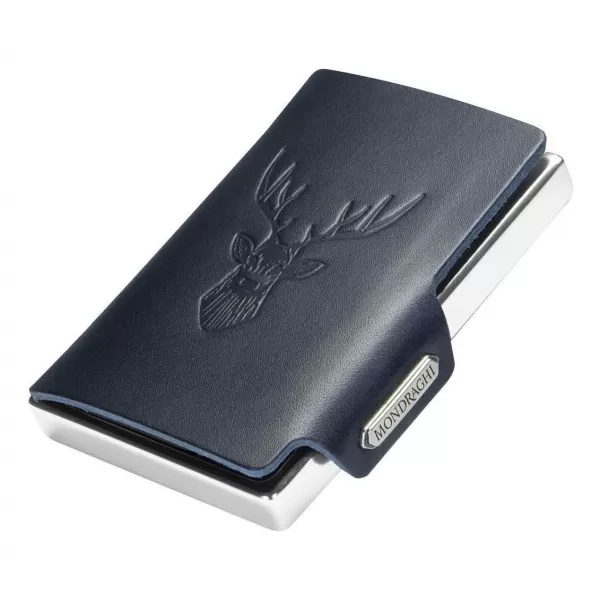  Peněženka MONDRAGHI Silhouette Classic Deer BLUE 