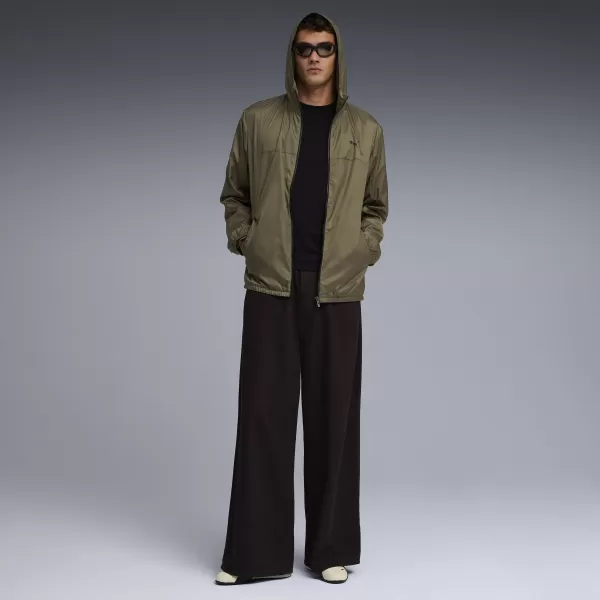  Pánská větrovka PUMA ESS REGULAR WINDBREAKER 684625_81 LODEN GREEN 