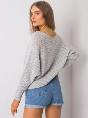 Dámský svetr OCH BELLA TW-SW-BI-2235.27X GRAY