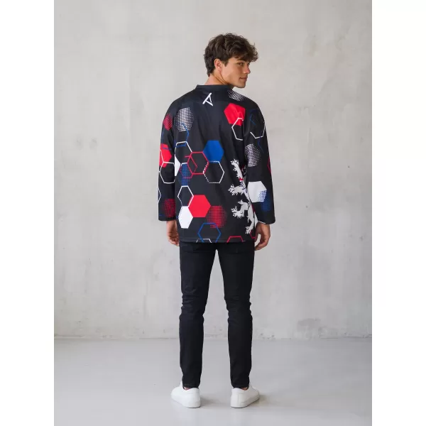  Unisex dres premium ALTISPORT VOJ/ALU036DRES01 HEXA ČERNÁ 