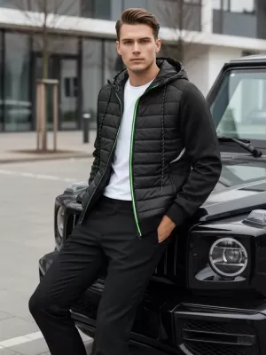 Pánská bunda DSTREET ČERNÁ