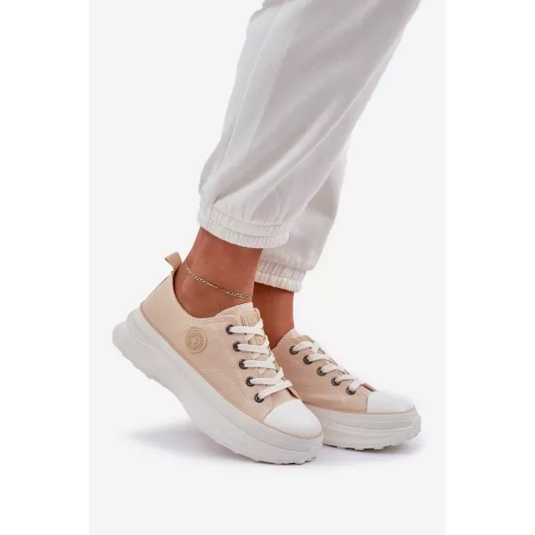  Dámské tenisky BIG STAR NN274127 BEIGE 