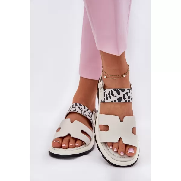  Dámské sandály VINCEZA 66780 BEIGE 