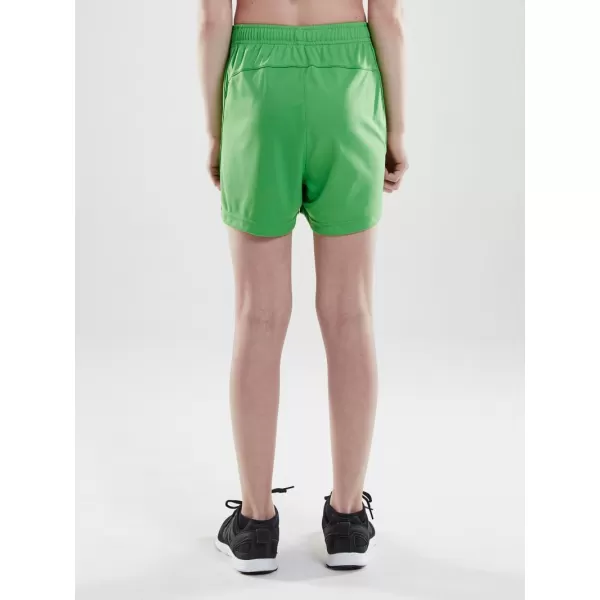  Dětské brankářské šortky CRAFT TW Squad Go GK Shorts Jr ŘEMESLNÁ ZELENÁ 
