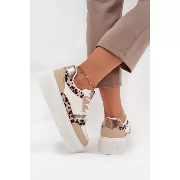  Dámské tenisky BIG STAR SS274357 WHITE/BEIGE 