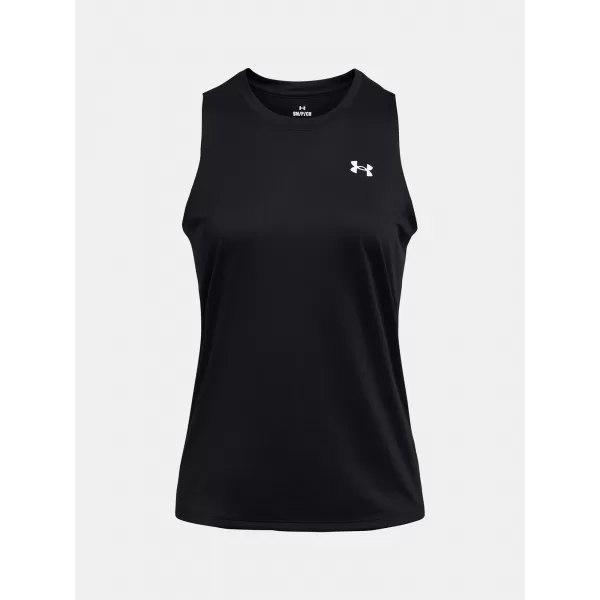  Dámské tílko UNDER ARMOUR TECH TANK SOLID 1383655-001 ČERNÁ 