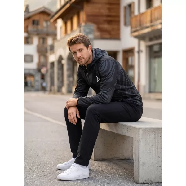  Pánská softshellová bunda premium ALTISPORT VOJ/ALM072JACK01 ČERNÁ 