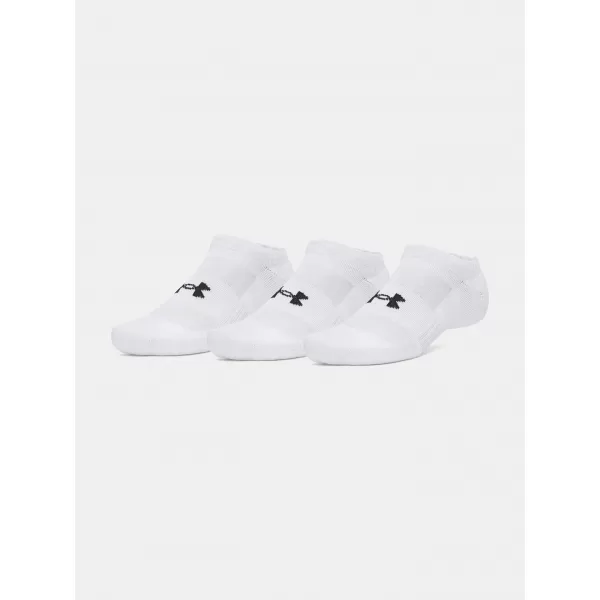  Ponožky UNDER ARMOUR PERFORMANCE COTTON 3PK NS 6009683-100 BÍLÁ 