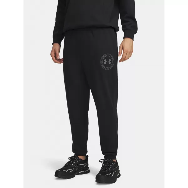 Pánské tepláky UNDER ARMOUR  6014688-001 ČERNÁ 