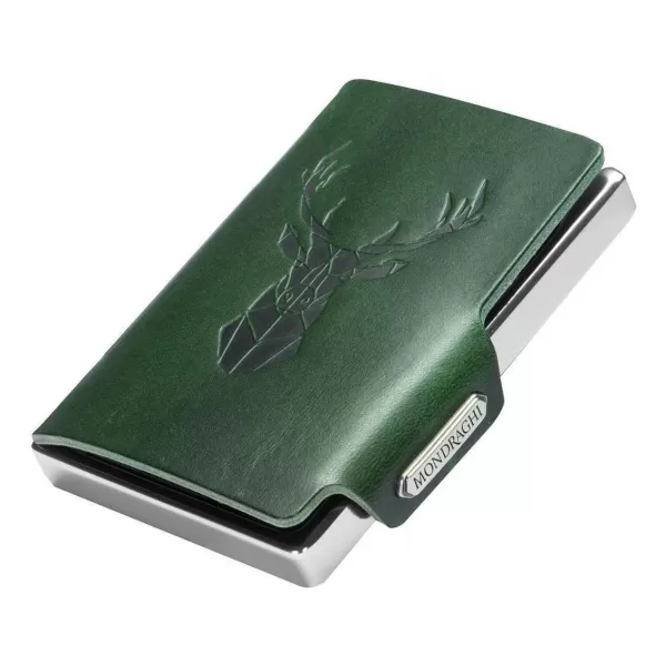  Peněženka MONDRAGHI Silhouette Modern Deer GREEN 