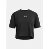 Dívčí triko UNDER ARMOUR UA G RIVAL WASH SS 6011673-001 ČERNÁ