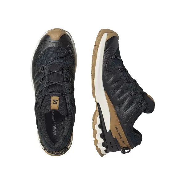  Dámské boty SALOMON XA PRO 3D V9 GTX LIFELONG W L47999700 BLACK/COYOTE BROWN/VANILLA ICE 