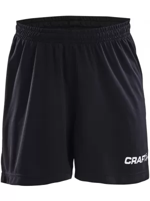 Dětské sportovní kraťasy CRAFT TW Squad Go Short Solid Jr ČERNÁ