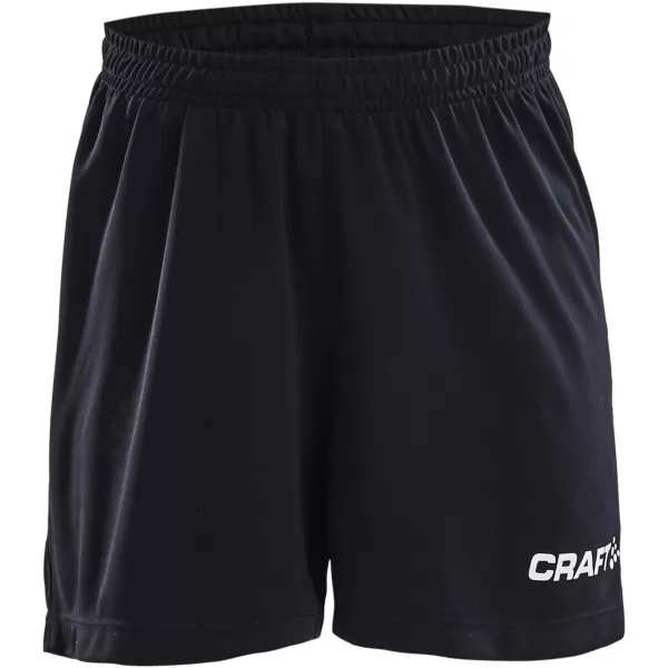  Dětské sportovní kraťasy CRAFT TW Squad Go Short Solid Jr ČERNÁ 