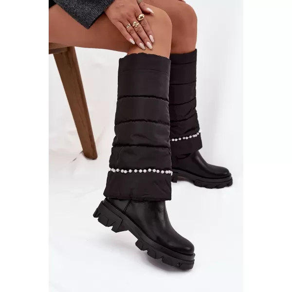  Dámské kozačky BOTO IRVETTE 40092 BLACK 