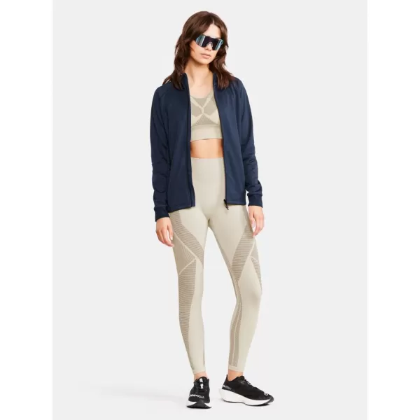 Dámská bunda s kapucí CRAFT Corp. ADV Unify Hoodie Jacket W NÁMOŘNÍ MODRÁ 